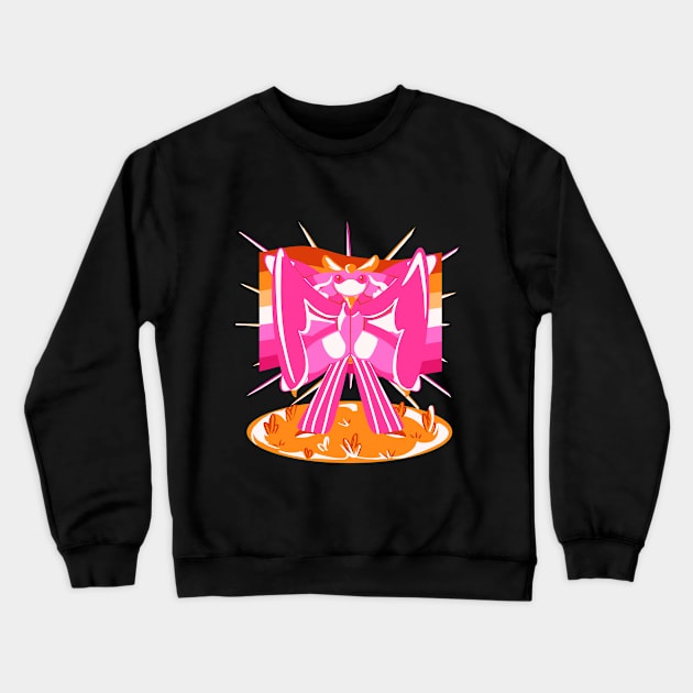 Lesbian Pride! Crewneck Sweatshirt by PrimaDiva Official